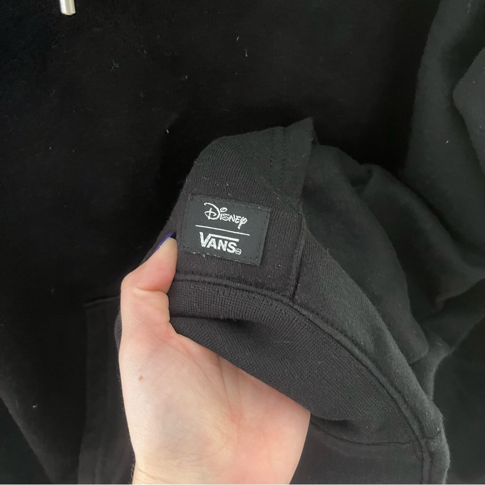 Disney X Vans The Lion King Scar Black Hoodie Size Small - Picture 5 of 15
